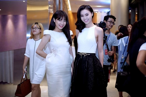 Lan Ngọc kiêu kỳ hội ngộ cùng "bạn gái Trường Giang" Nhã Phương