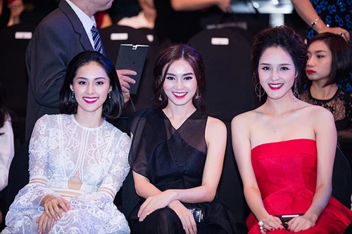 Á hậu Hoàng Anh nổi bật bên Hạ Vi, Lan Ngọc