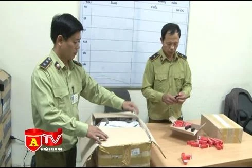 Phát hiện lô hàng mỹ phẩm nhập lậu trị giá gần 1 tỷ đồng 