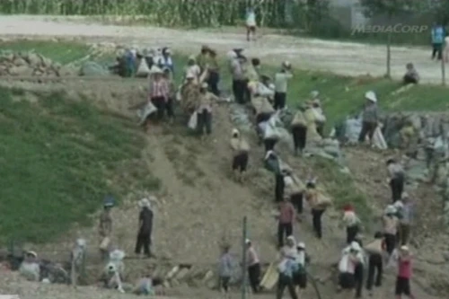 Triều Tiên khắc phục hậu quả lũ lụt