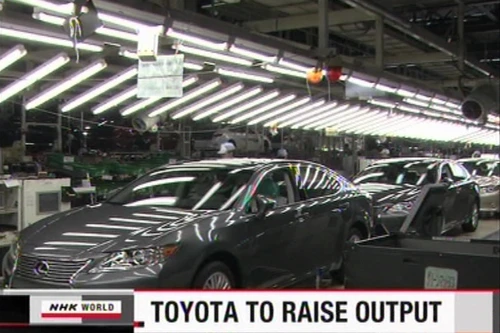 Toyota đạt sản lượng xe xuất xưởng kỉ lục