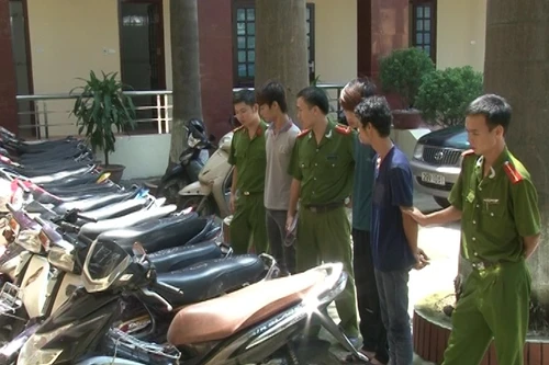 Nhức nhối tội phạm trộm cắp xe máy