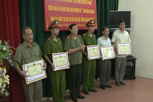 Tích cực đảm bảo ANTT tại các cơ sở giáo dục