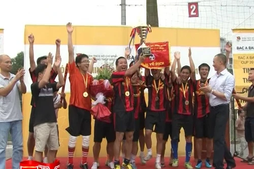 Bế mạch giải bóng đá Ngân hàng Bắc Á năm 2013.