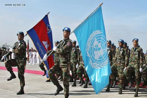Campuchia cử hơn 200 lính gìn giữ hòa bình tới Trung Phi