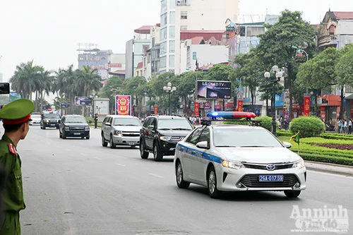 Xem Công an Hà Nội đảm bảo an ninh, an toàn phục vụ lễ đón chính thức Tổng thống Obama