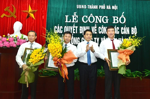 Tổng công ty Vận tải Hà Nội có Chủ tịch và Tổng Giám đốc mới