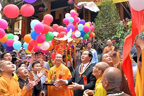 Phật giáo Việt Nam phát huy tinh thần "Hộ quốc, an dân"