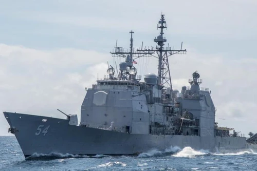 Tàu chiến Mỹ nối lại hoạt động đi qua eo biển Đài Loan