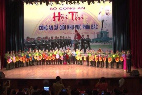 Sôi nổi hội thi Công an xã giỏi khu vực phía Bắc