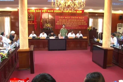 Chân tình buổi gặp mặt thân mật giữa CATP Hà Nội với lãnh đạo các cơ quan báo chí