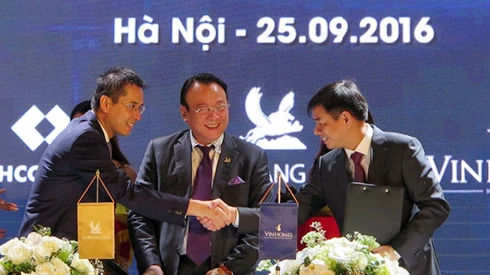 Tân Hoàng Minh, Vingroup và Techcombank "bắt tay" triển khai dự án D'Capitale