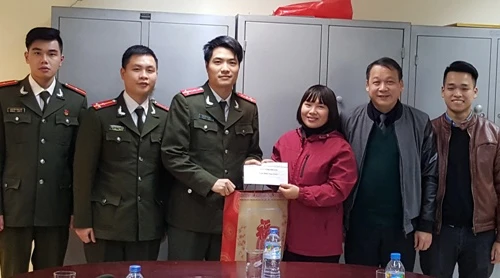 Hoạt động nghĩa tình của Tuổi trẻ Công an Thủ đô
