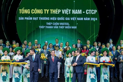 Tổng công ty Thép Việt Nam - CTCP: 3 sản phẩm được vinh danh Thương hiệu Quốc gia năm 2024