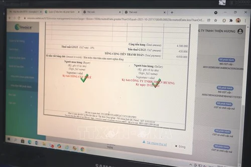 Sử dụng 167 công ty “ma”, giao dịch hóa đơn trị giá hơn 13 nghìn tỷ đồng