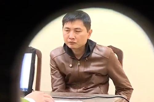 Hình ảnh lực lượng Công an Hưng Yên bắt đối tượng dùng kiếm sát hại vợ