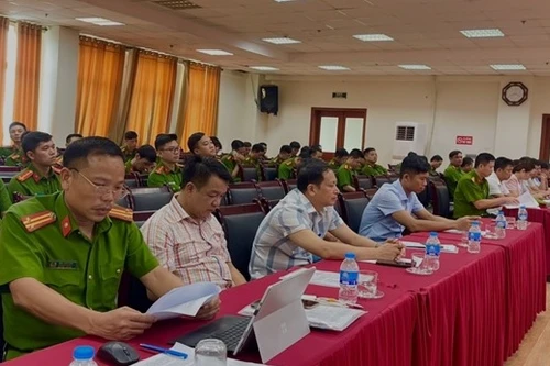 Tập huấn triển khai ứng dụng quản lý cảnh báo cháy gắn với xác thực định danh 