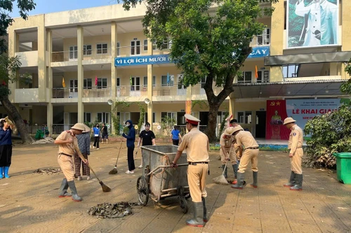 Đảm bảo 100% trường học phải sạch gọn trước ngày 16-9