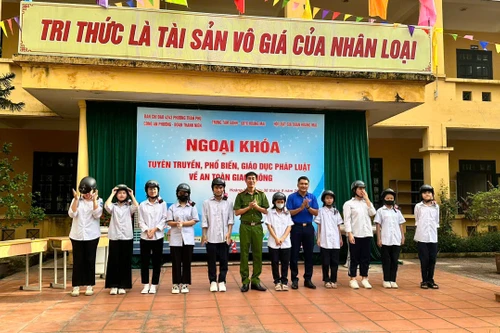 Hoạt động thiết thực của đơn vị Công an phường kiểu mẫu