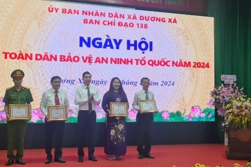 Góp phần lan tỏa, nhân rộng sức mạnh của người dân tham gia bảo vệ an ninh, trật tự