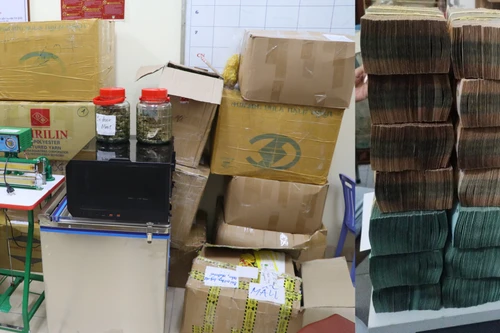 Thu giữ trên 7 tỷ đồng của đường dây buôn bán cần sa liên tỉnh