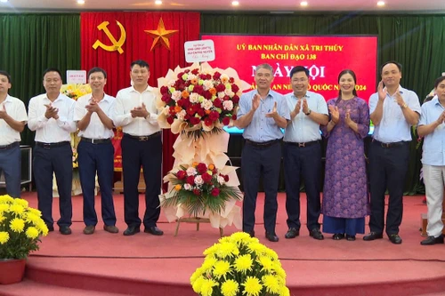 Ngày hội vui của nhân dân và cán bộ xã Tri Thủy 