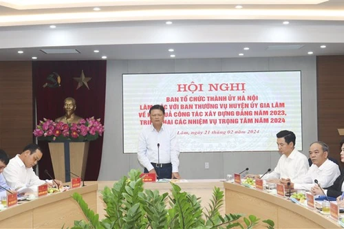 Hoàn thành 100% chỉ tiêu Đại hội Đảng bộ huyện lần thứ XXII, huyện nông thôn mới nâng cao