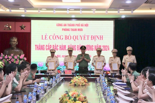 'Vinh dự của từng cá nhân, cũng là vinh dự của tập thể Phòng Tham mưu'