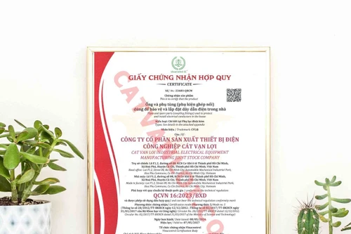 Ống thép luồn dây điện IEC 61386 Cát Vạn Lợi – Giải pháp vượt trội cho mọi công trình