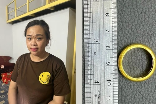 Truy nóng người phụ nữ 'cướp trắng' chiếc nhẫn 5 chỉ trên tay bà chủ cửa hiệu vàng