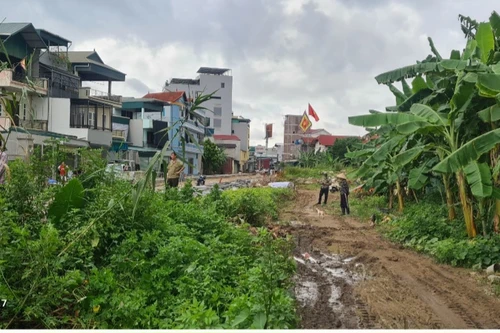 Quyết liệt đảm bảo tiến độ dự án xây dựng tuyến đường quan trọng trên địa bàn phường Cự Khối