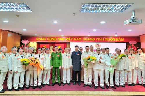 Ra mắt Ban Chấp hành Hội cựu Công an nhân dân quận Hai Bà Trưng