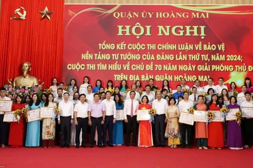 Hơn 14.000 tác phẩm dự Cuộc thi chính luận về bảo vệ nền tảng tư tưởng của Đảng