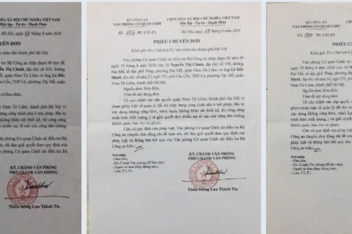 Chuyển những kiến nghị của công dân ở Nam Từ Liêm đến cấp có thẩm quyền xem xét, giải quyết