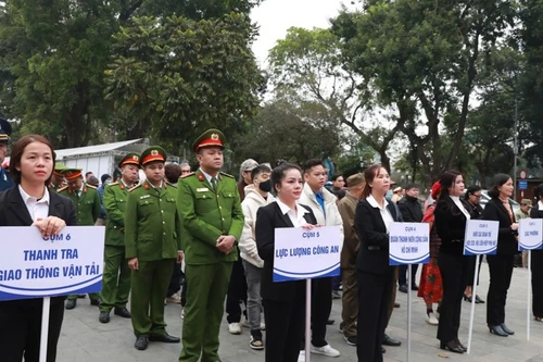 Tạo chuyển biến rõ nét trong nhận thức của người dân về bảo đảm trật tự giao thông, vệ sinh môi trường