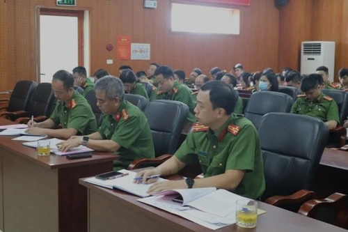 Nỗ lực hoàn thành xuất sắc nhiệm vụ, góp phần giữ gìn an ninh trật tự Thủ đô