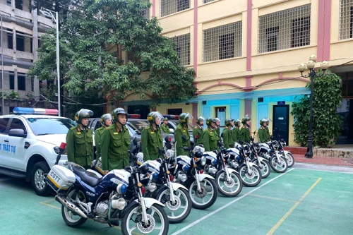 Lực lượng Cảnh sát trật tự - phản ứng nhanh ra quân trấn áp tội phạm, bảo đảm văn minh đô thị