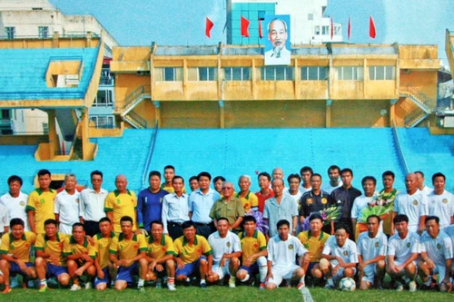 Trận giao hữu thắm tình đoàn kết của các cựu danh thủ ngành Công an