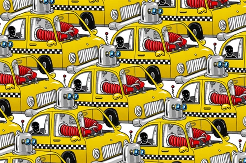 Taxi chở khách tự lái