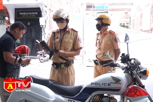 Xử phạt người vi phạm nồng độ cồn không có vùng cấm