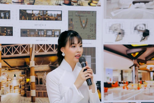 Hoa hậu biển Thuỳ Trang xuất sắc tốt nghiệp thủ khoa ngành thiết kế nội thất