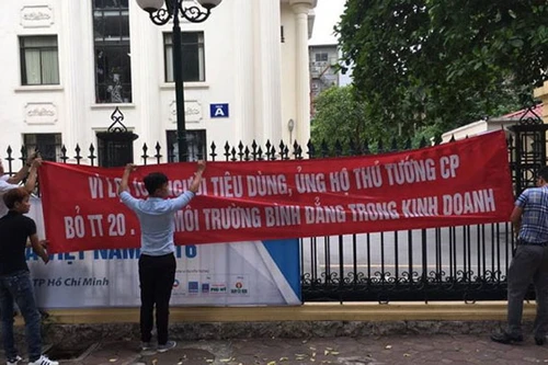 Doanh nghiệp đòi Bộ Công Thương bãi bỏ Thông tư 20