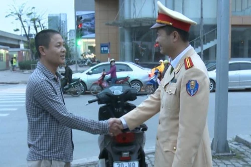 141 phát hiện xe máy SH, là tang vật vụ trộm cách đây 5 năm