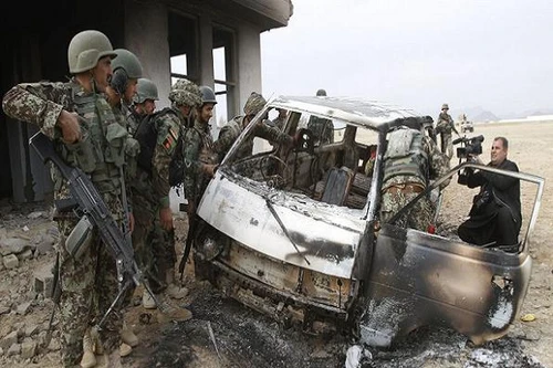Hai lính Mỹ thiệt mạng trong một vụ đánh bom tại Afghanistan
