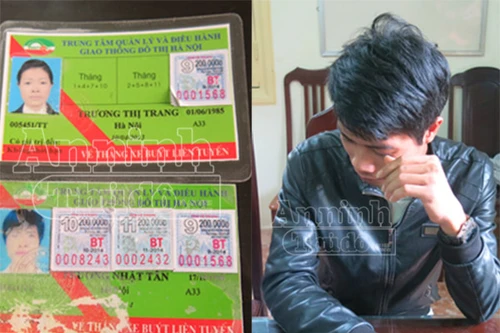 Nhân viên đồ họa làm giả tem xe buýt… y như thật