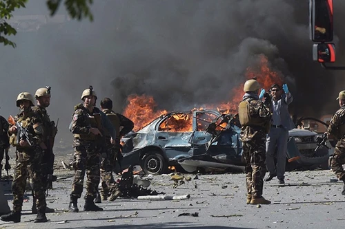 Hàng loạt vụ đánh bom xảy ra tại Afghanistan gây nhiều thương vong