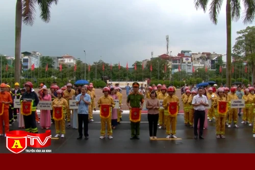 28 đơn vị tham gia Hội thao chữa cháy và cứu nạn, cứu hộ quận Ba Đình