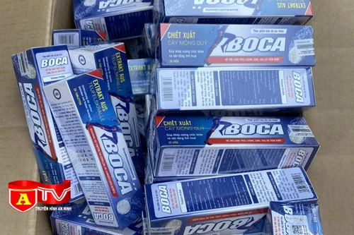 Tự in nhãn mác, dán tem, bán thực phẩm chức năng giả