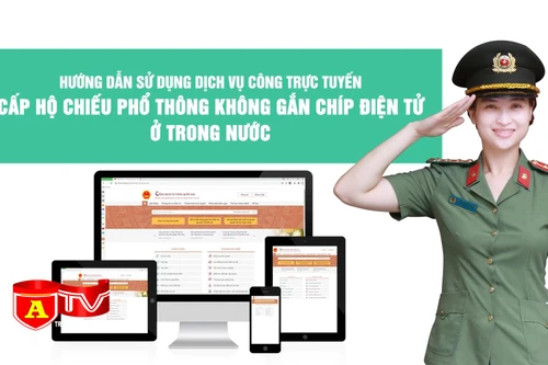 Hướng dẫn cấp hộ chiếu trực tuyến mức độ 4