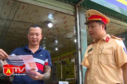 Tăng cường tuyên truyền về an toàn giao thông tại các nhà hàng